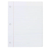 College Ruled Notebook with Filler Paper